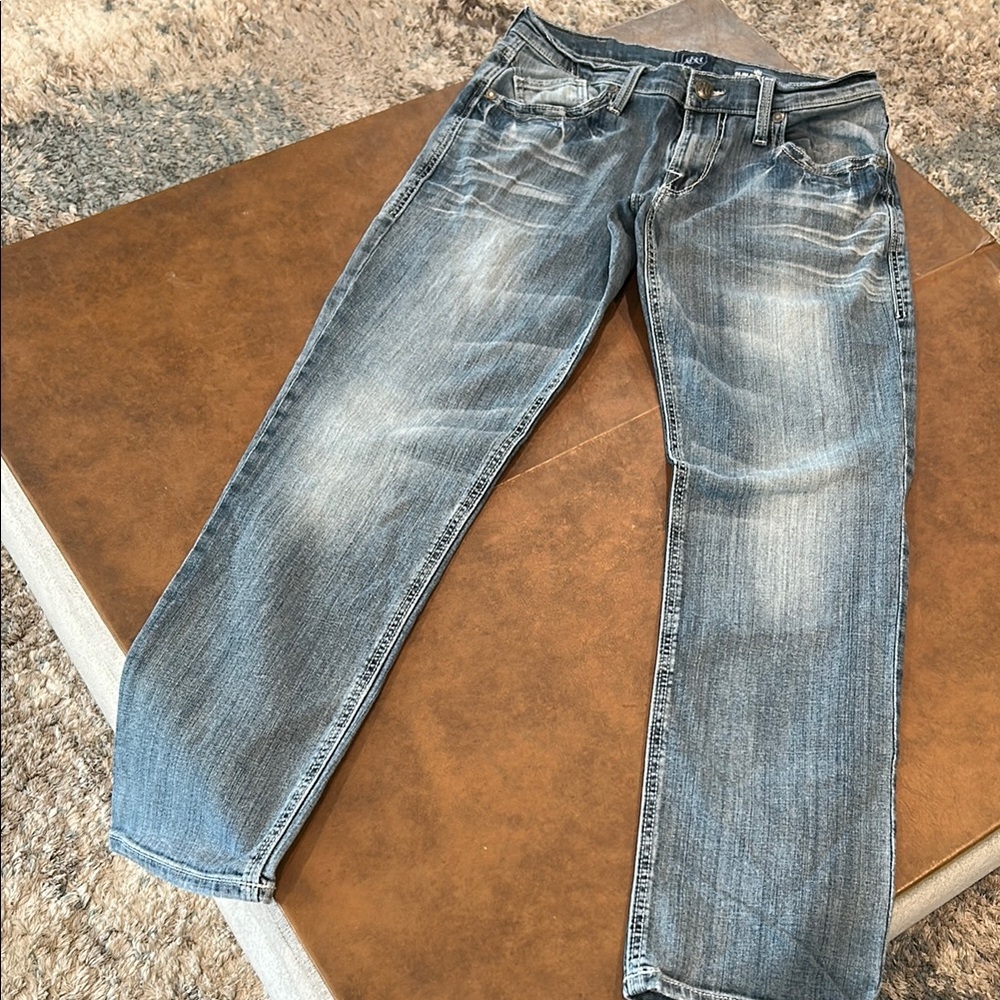 Rock & Republic Blue Straight Jeans Vintage-Inspired